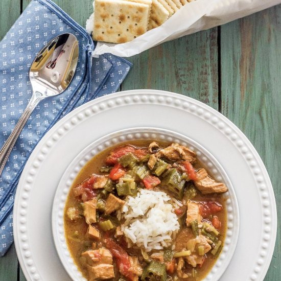 Turkey and Sausage Gumbo