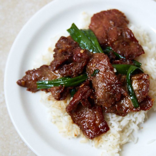 P.F. Chang’s Mongolian Beef