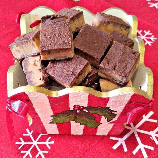 Peanut Butter Swirl Fudge