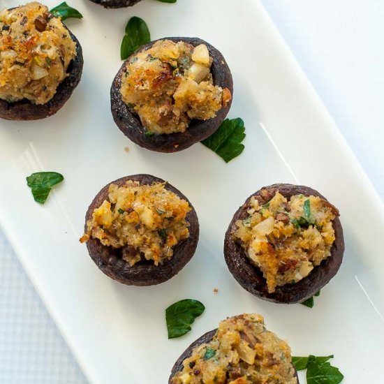 Blue Cheese Stuffed Mushrooms