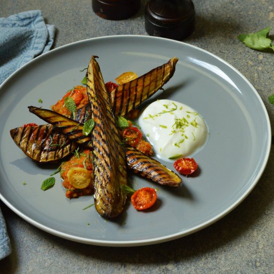 Vibrant Vegan Aubergine Curry