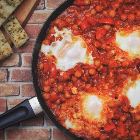 Chickpea Shakshouka