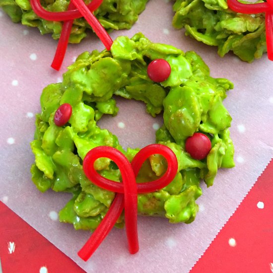 Christmas Wreath Cookie Recipe