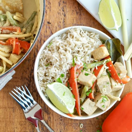 Thai Green Curry with Tofu