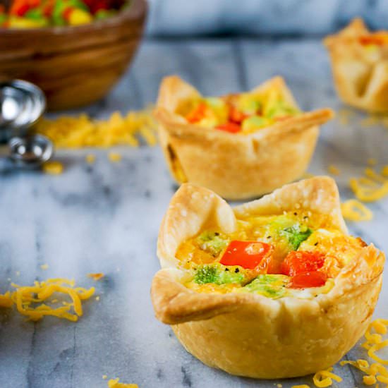 Denver Omelet Quiche Bites