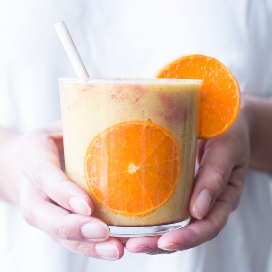 Spiced Orange winter smoothie