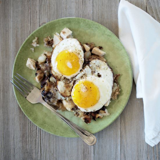 Turkey and Stuffing Hash