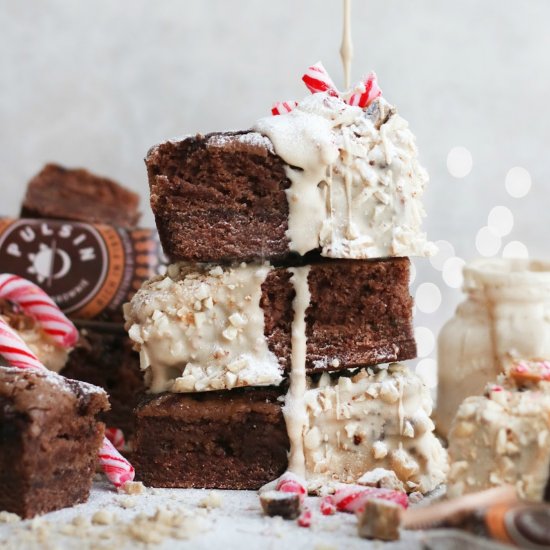 Chocolate cake + cookie bars