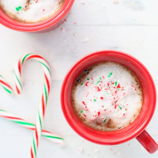 Peppermint Mocha Lattés