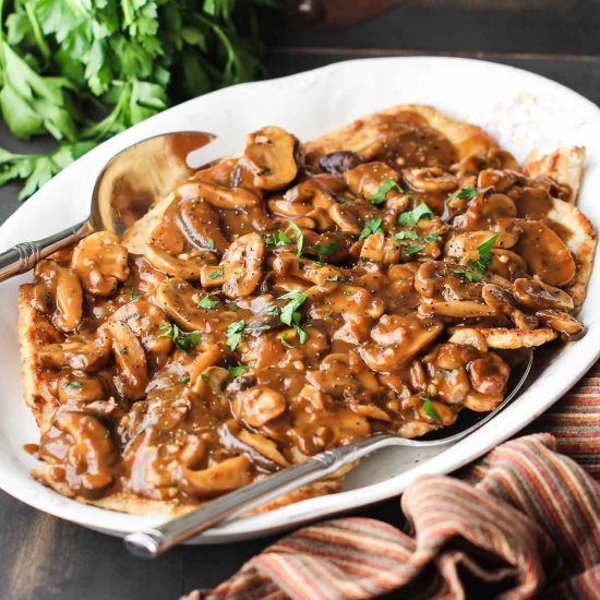 Authentic Chicken Marsala