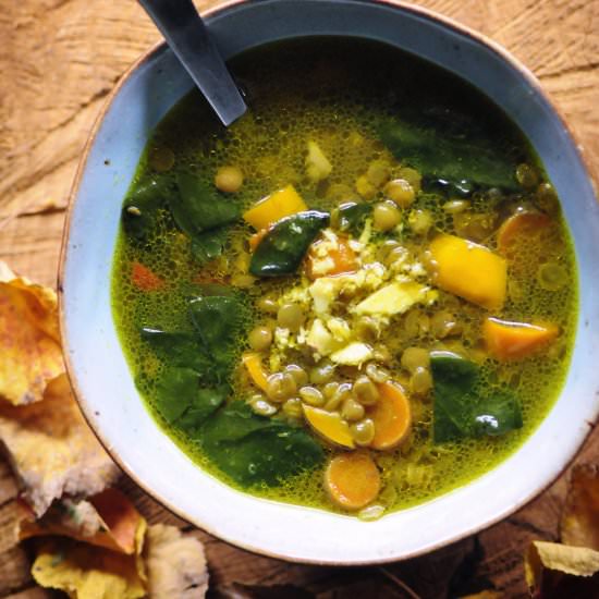 Ginger Harvest Lentil Soup