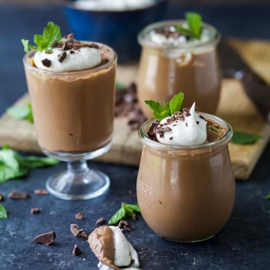 PEPPERMINT CHOCOLATE MOUSSE