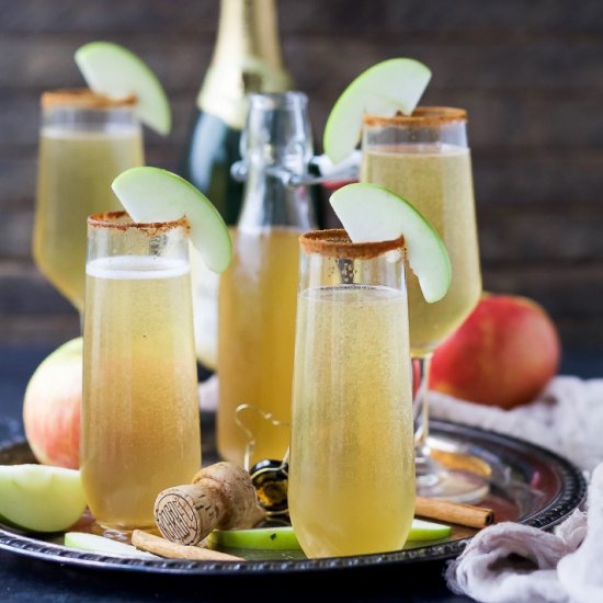 Apple Cider Mimosas