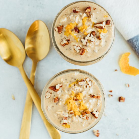 Vanilla Orange Overnight Oats