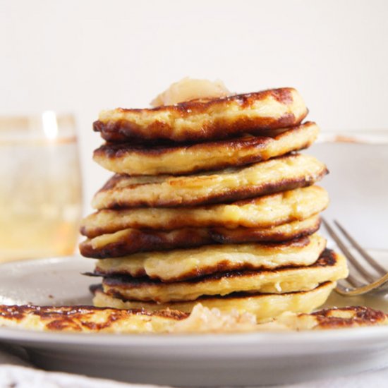 Easy Potato Pancakes or Fritters