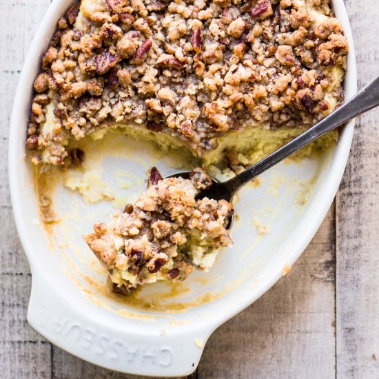 Butter Pecan Sweet Potato Casserole