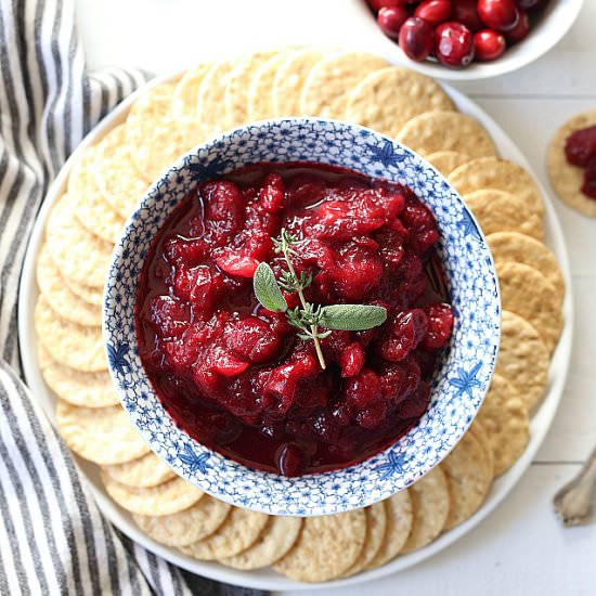 Homemade Cranberry Sauce