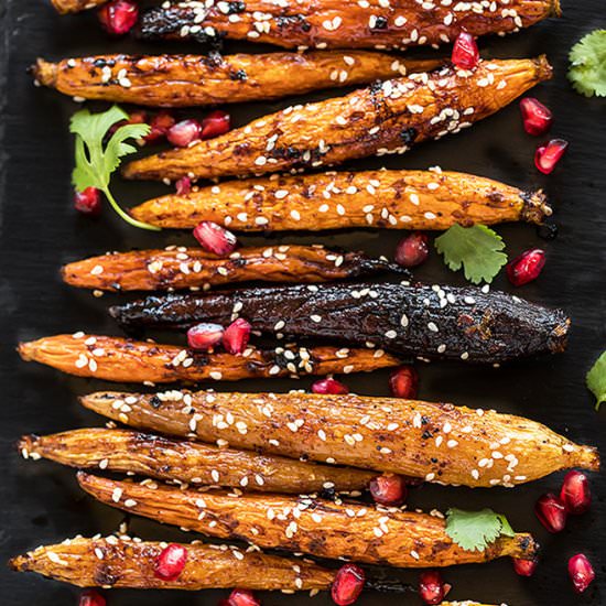 Chipotle-Maple Roasted Carrots