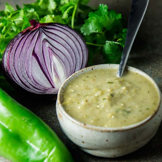 Green chile sauce