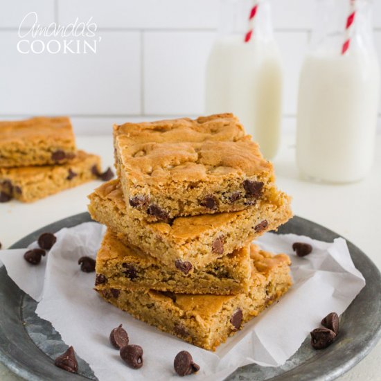 Chocolate Chip Blondies