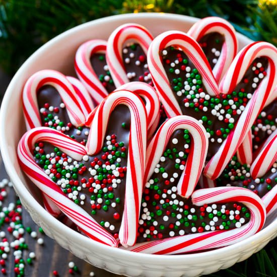 Candy Cane Hearts