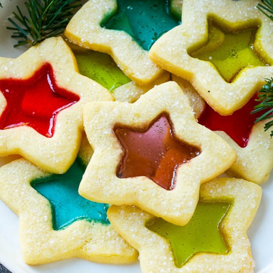 Stained Glass Cookies