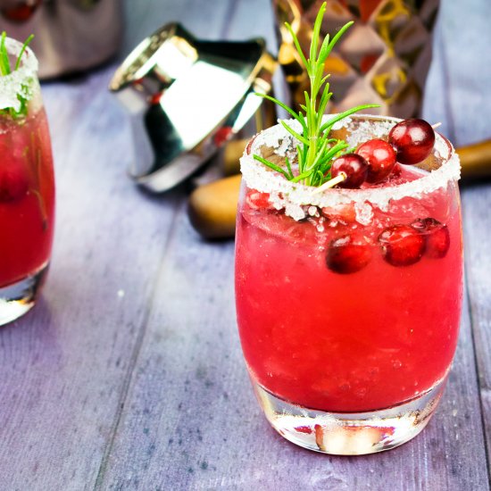 Skinny Cranberry Margarita