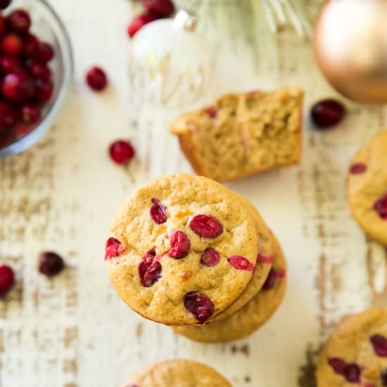 Cranberry Apple Muscle Muffins