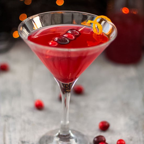 Cranberry Martini