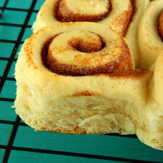 Eggless Cinnamon Rolls Recipe