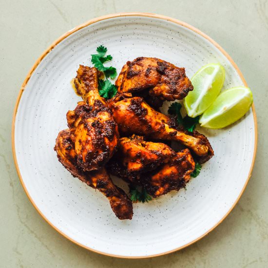 Old Monk Sticky Chilli Chicken