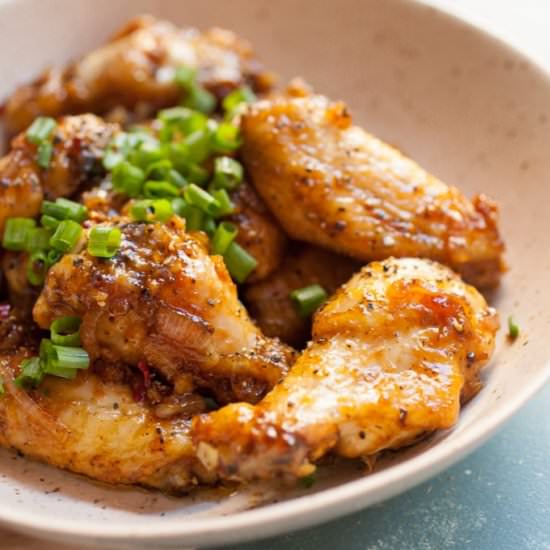 Black Pepper Chicken Wings