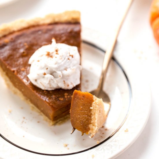 Vegan Pumpkin Pie