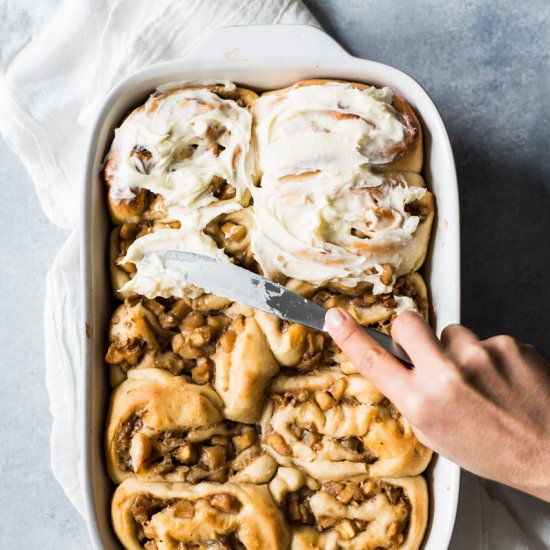 Dulce de Leche Cinnamon Rolls