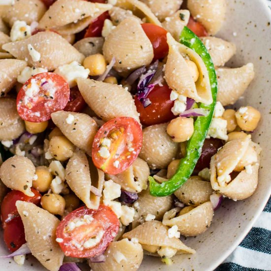 Chickpea Pasta Salad