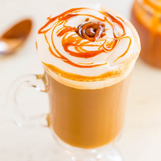 Caramel Macchiato {Copycat Recipe}