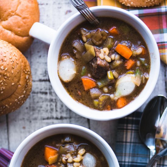 Beef Barley Soup