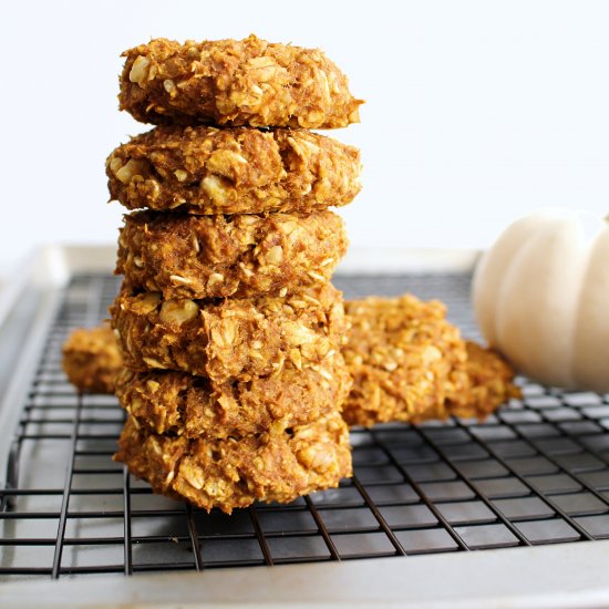 Vegan Pumpkin Banana Cookies