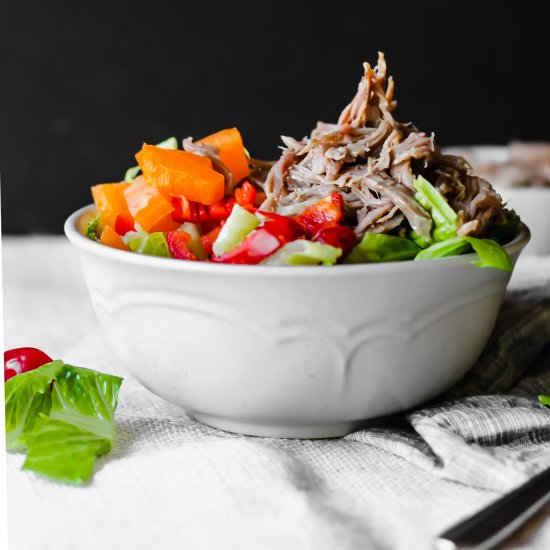 Slow-Cooker Pork Banh Mi Salad