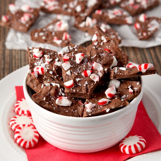 Peppermint Mocha Bark