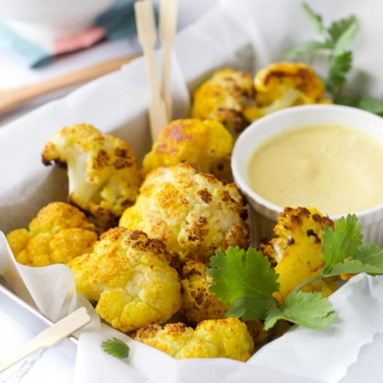 Turmeric Roasted Cauliflower