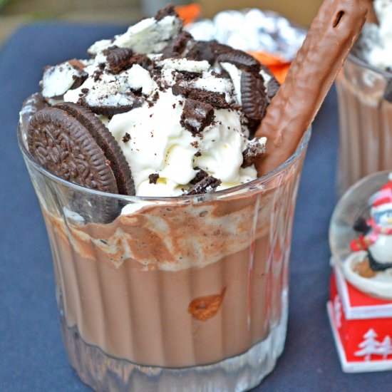 Oreo Hot Chocolate