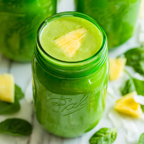 Pina Colada Green Smoothie