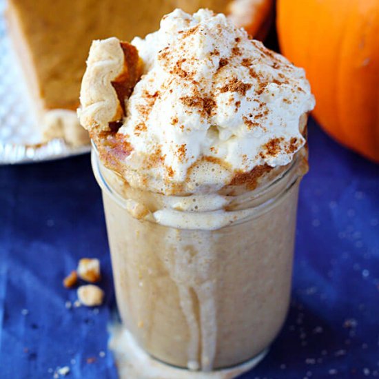 Leftover Pumpkin Pie Milkshake