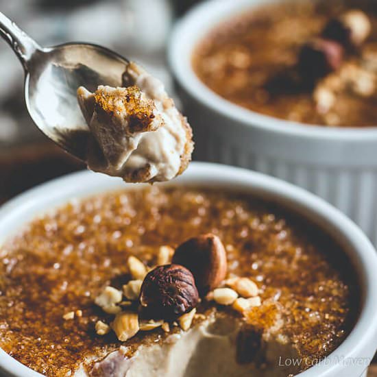 Hazelnut Creme Brulee for Two