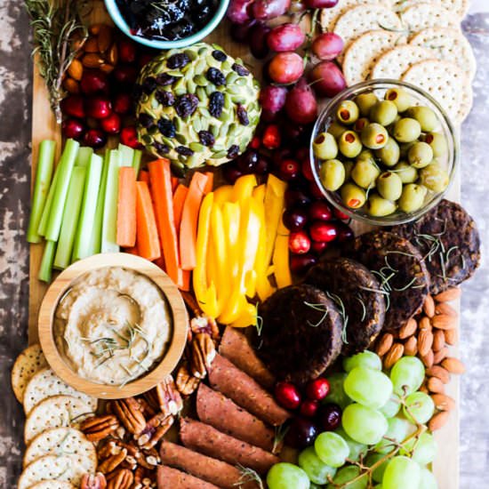 Epic Vegan Charcuterie Board