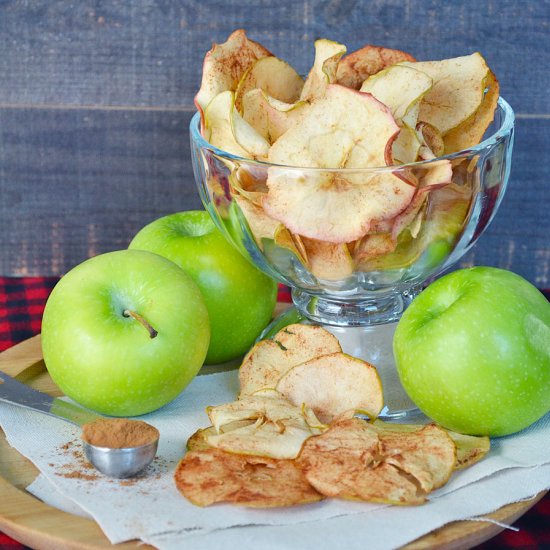 Oven-Baked Apple Chips