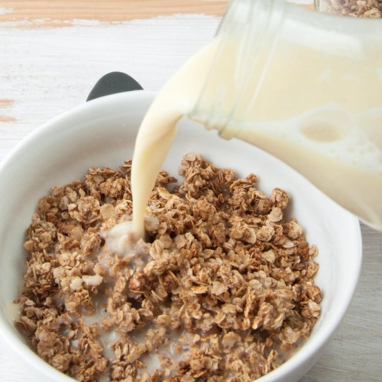 Vegan Gingerbread Granola