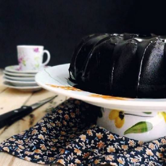 Dark Chocolate Forest Steamed Cake