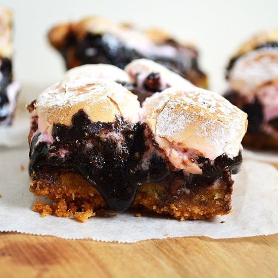 Brookie S’mores Bars